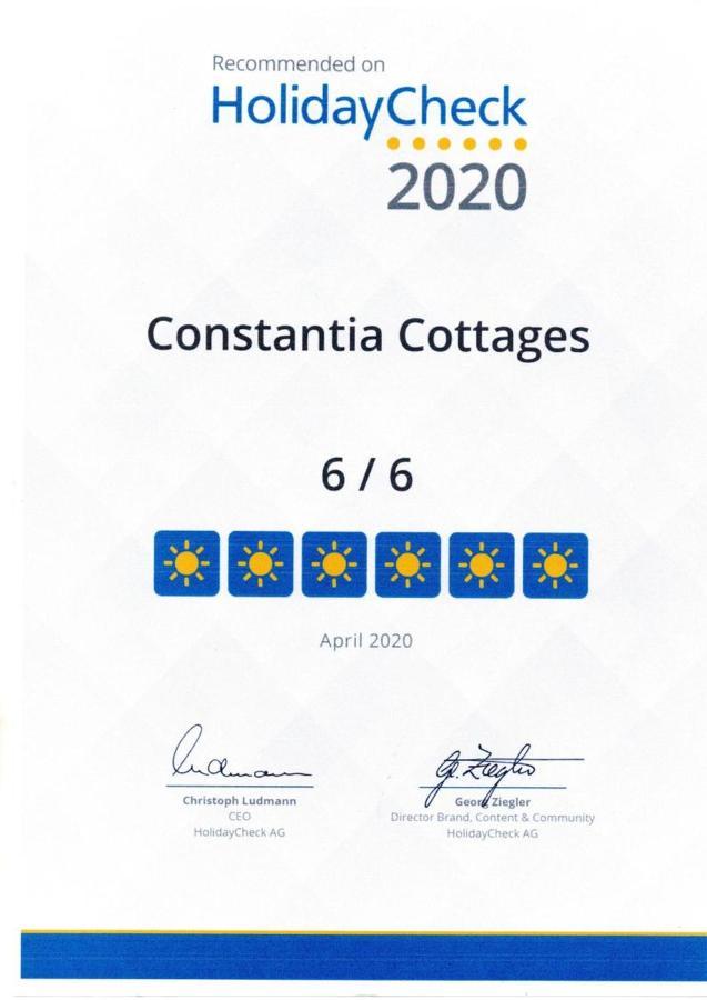 Constantia Cottages Buitenkant foto