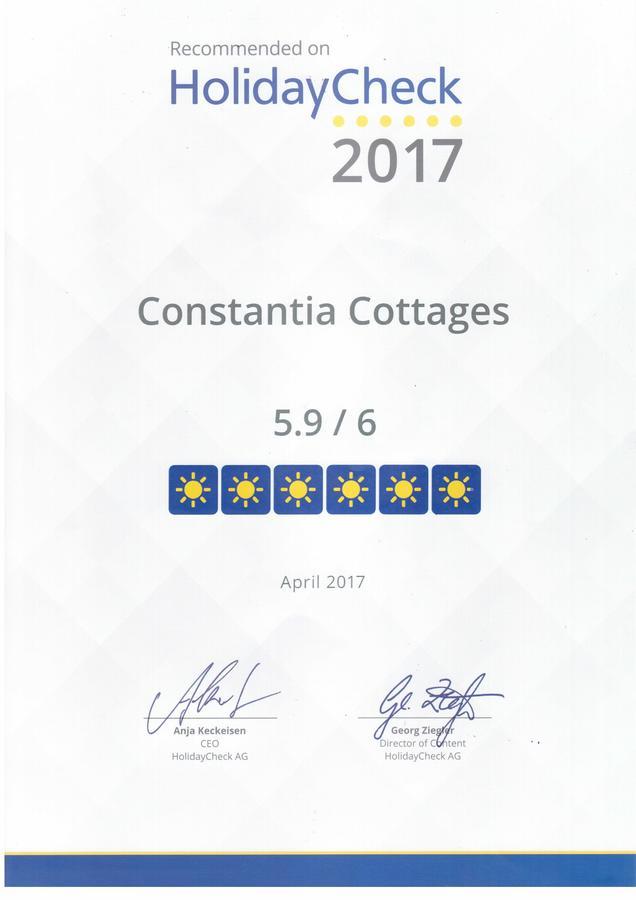 Constantia Cottages Buitenkant foto